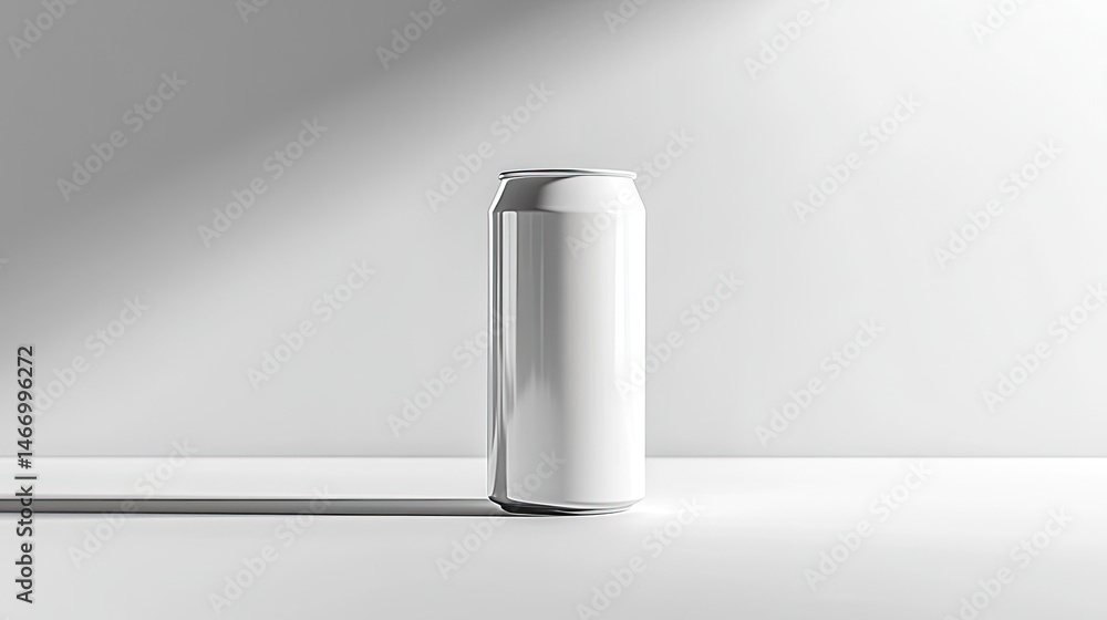 Poster drink water can be displayed as a translucent, realistic shadow simulation for beverage products.