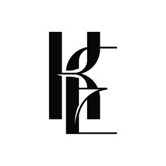 KE monogram logo design letter text name symbol monochrome logotype alphabet character simple logo