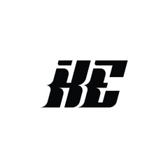 KE monogram logo design letter text name symbol monochrome logotype alphabet character simple logo