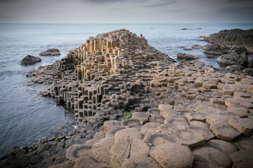 Giant's Causeway and Sunset
