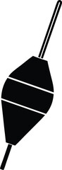 fishing floats glyph icon © IshratJahan