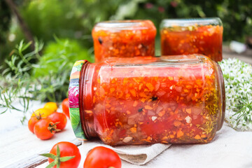 chopped tomatoes in a can canned