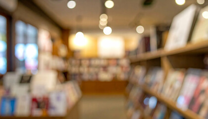 Explore Cozy Bookstore: Bookshelves & Warm Lighting - Find Your Next Read