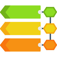 Obraz premium Banner Infographics Icon