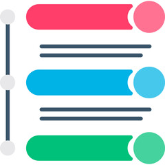 Fototapeta premium Infochart Infographics Icon