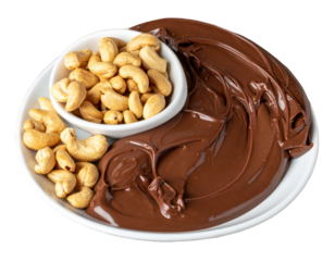 Crave Contrast Silky Chocolate and Roasted Cashews png