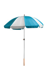 beach umbrella isolated on white background