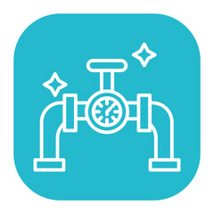 Obraz premium Pipe Icon