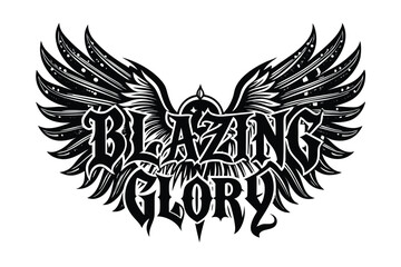 set of black and white feathers