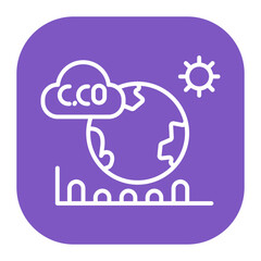 Greenhouse Gases Icon