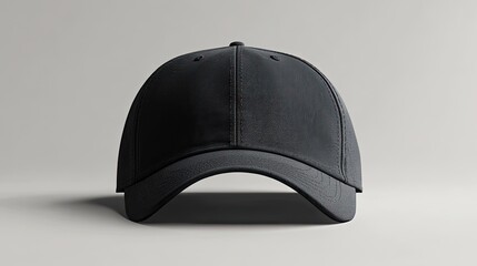 Front cap mockup without shadow transparent for product display and branding purposes
