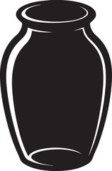 Jar Icon Silhouettes | Flat Kitchen Container Vector Art