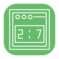 Online Scoreboard Icon