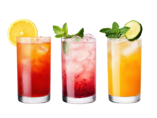 Refreshing summer drinks for hot days and gatherings, cut out
