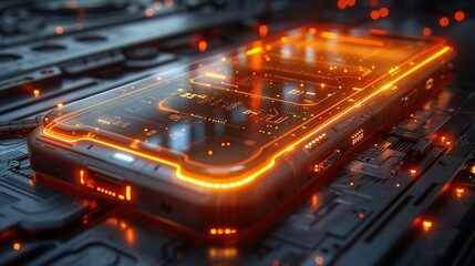 Futuristic Smartphone: A Glimpse into Tomorrow's Technology