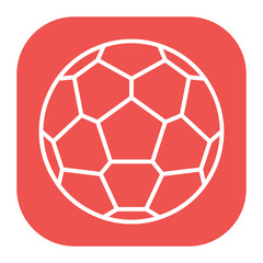 Naklejka premium Football Icon