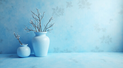 Microphotography of Minimalist Blue Mesh Pattern – Close-Up Texture and Geometry