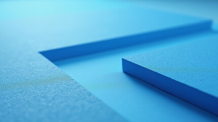 Microphotography of Minimalist Blue Mesh Pattern – Close-Up Texture and Geometry