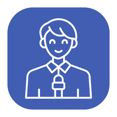 Journalist Icon