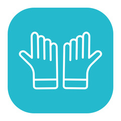 Obraz premium Protective Gloves Icon