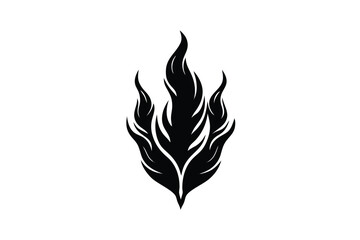 vector illustration of a fire