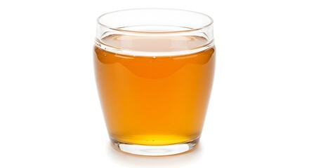 Glass of juice drink beverage fresh liquid refreshment healthy diet thirst quencher isolated on white on transparent background