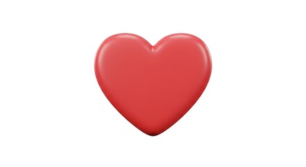 Red heart love valentine romance passion feeling emotion valentine heart romantic heart love heart on transparent background