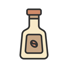 Syrup icon vector image. Suitable for mobile apps, web apps and print media.
