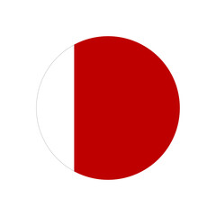 Flag of Dubai and Ajman city and emirate, UAE