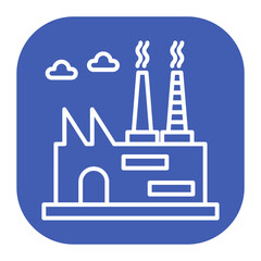 Factory Building Icon