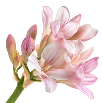 Tuberose close-up stock image