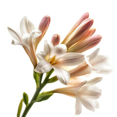 Tuberose close-up stock image