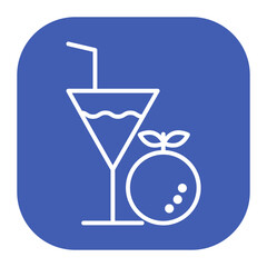 Orange Juice Icon