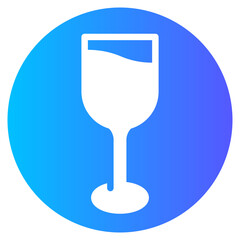 glass gradient icon