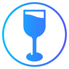 glass gradient icon