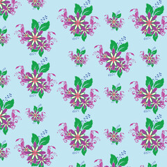 Modern seamless pattern design vector
