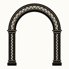 Fototapeta premium arch of the roman aqueduct