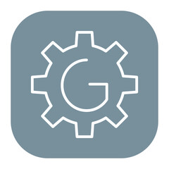 Obraz premium G Code Icon