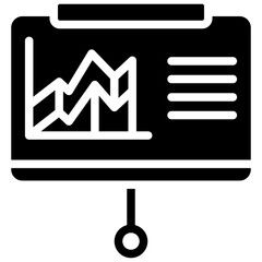 presentation glyph icon