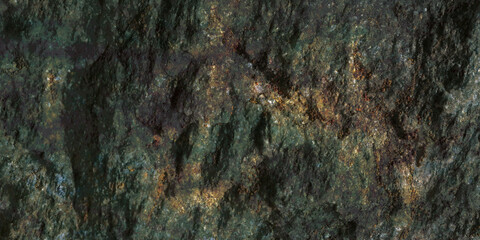 various textures combined with great stone photo. Close up stone. Blending