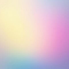 Soft pastel gradient, pink to blue to yellow, dreamy, blurry , watercolor, texture, blurry