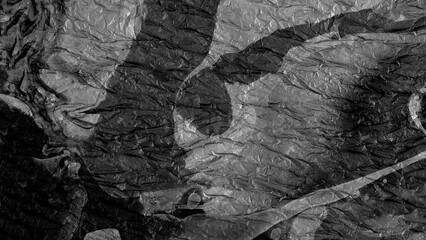 various textures combined with great stone photo. Close up stone. Blending