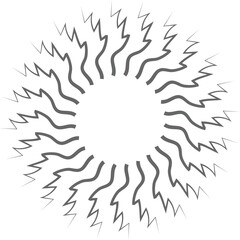 Minimalist Circle Frame and Pattern Collection