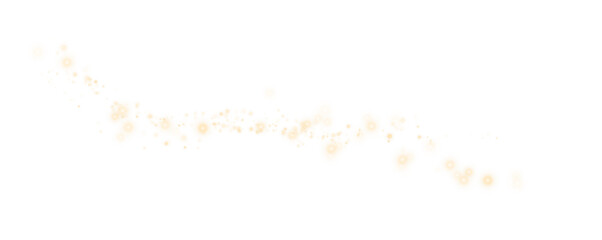 Obraz premium Radiant Golden Particles for Creating a Magical Atmosphere.