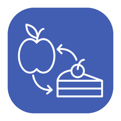 Food Substitution Icon