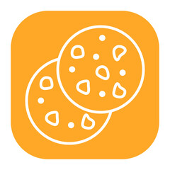 Chocolate Chip Cookie Icon