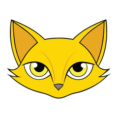 Yellow cat eyes are bright, striking irises with a golden or amber hue, often associated with mystery and intensity, resembling the eyes of a feline in low light.
