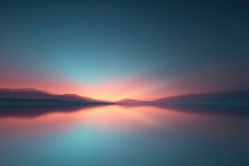 Fototapeta premium capture minimalistic blurred colorful abstraction illuminated by soft light with extensive area of empty space