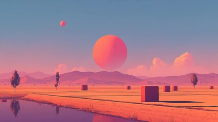 Sunset sky warm colors natural gradient artistic backdrop