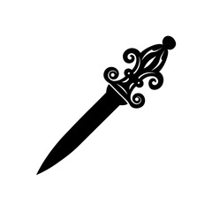 letter opener  a decorative metal letter opener 